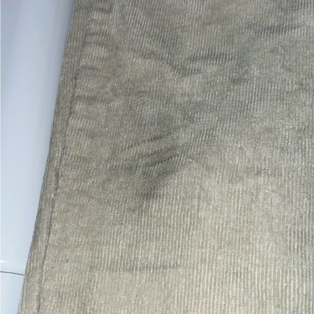 LC Lauren Conrad Cream Skinny Corduroy Pants Size 6 - Picture 6 of 7
